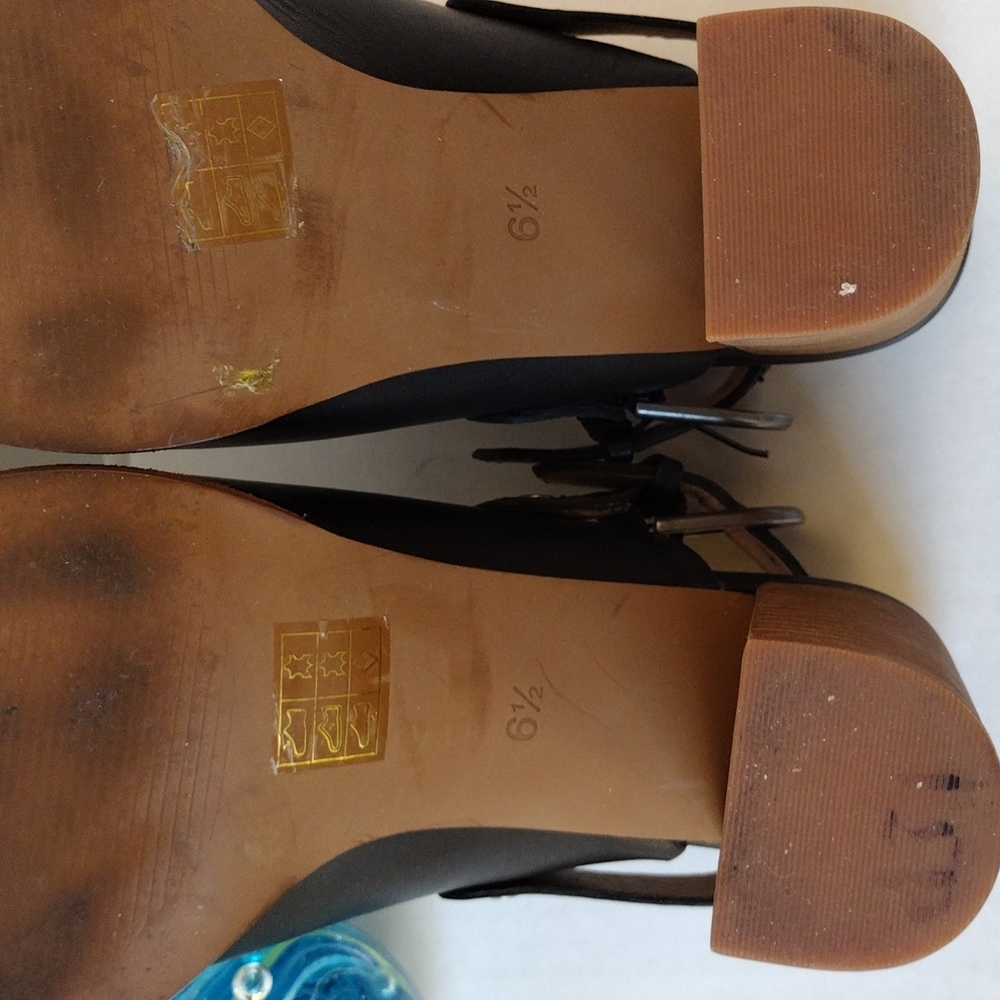 Madewell, square heel sandals,6.5 - Picture 8 of 11